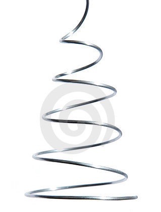 espiral-do-fio-de-metal-10960531